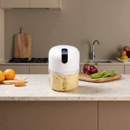 Mini hachoir électrique compact pour préparation apéro APEWO