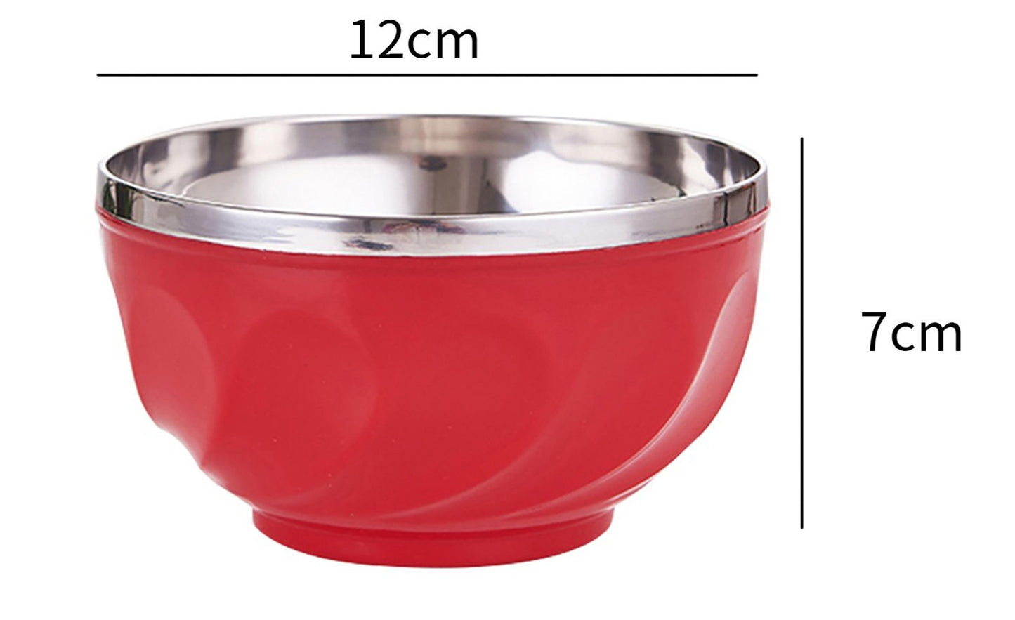 Bols apéro inox couleurs vives design moderne