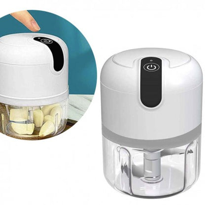 Mini hachoir USB pour préparation apéro express